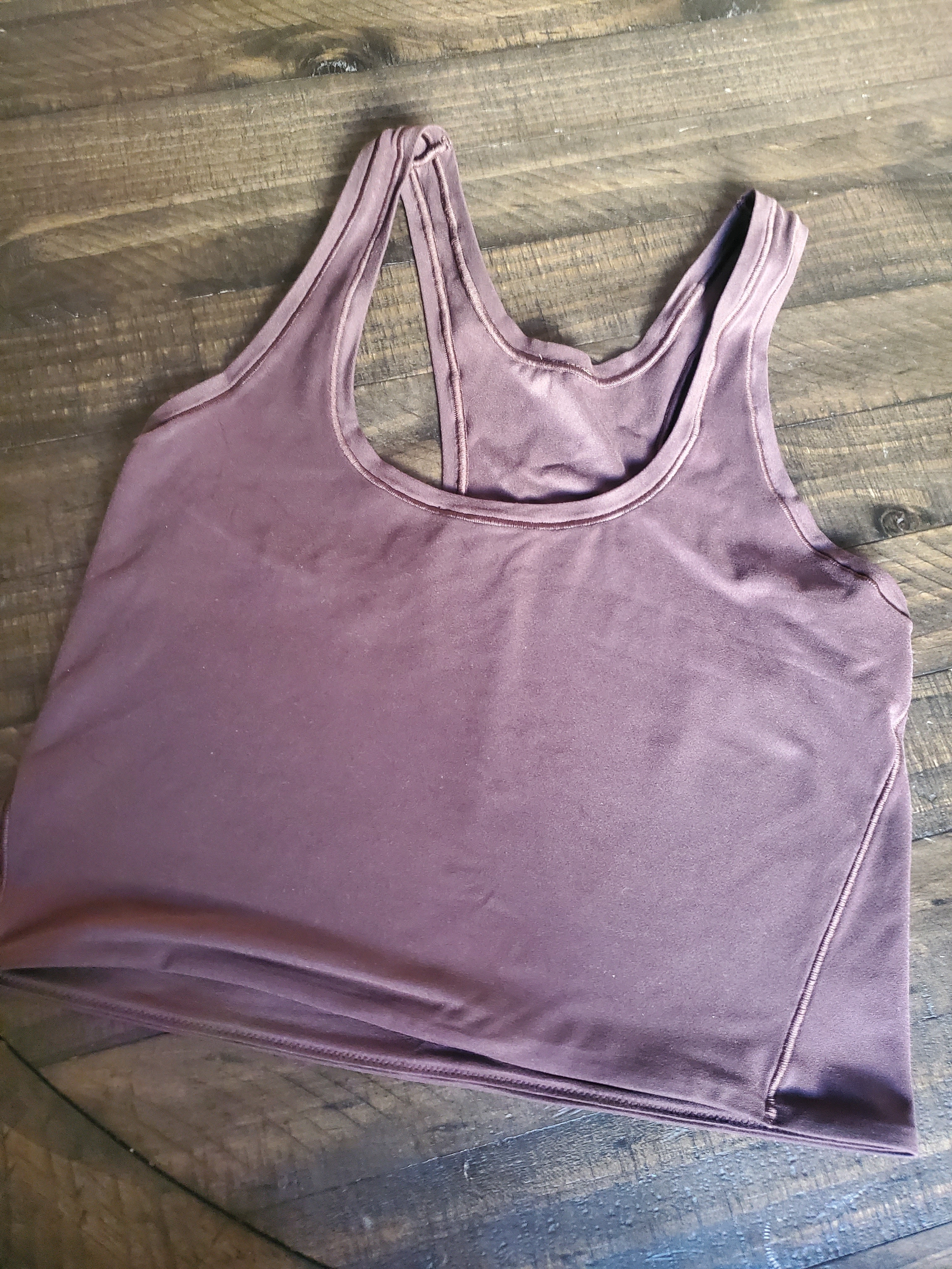 Lululemon Athletica Brown Racerback Tank